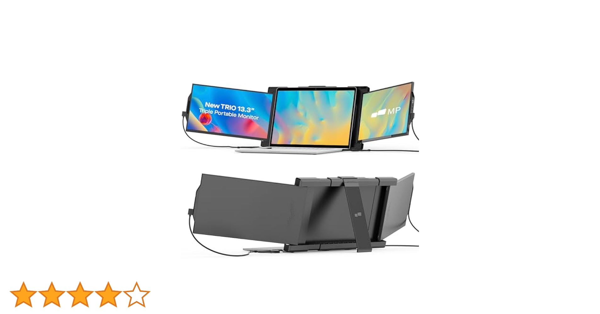 FOPO ノートパソコン デュアルモニター 13.3インチ Amazon.co.jp: FOPO 13.3インチ トリプルポータブルモニター 14